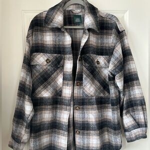 Classic, Cozy, Bonfire Flannel Jacket